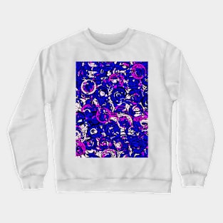 Multicolored 054 by Kristalin Davis Crewneck Sweatshirt